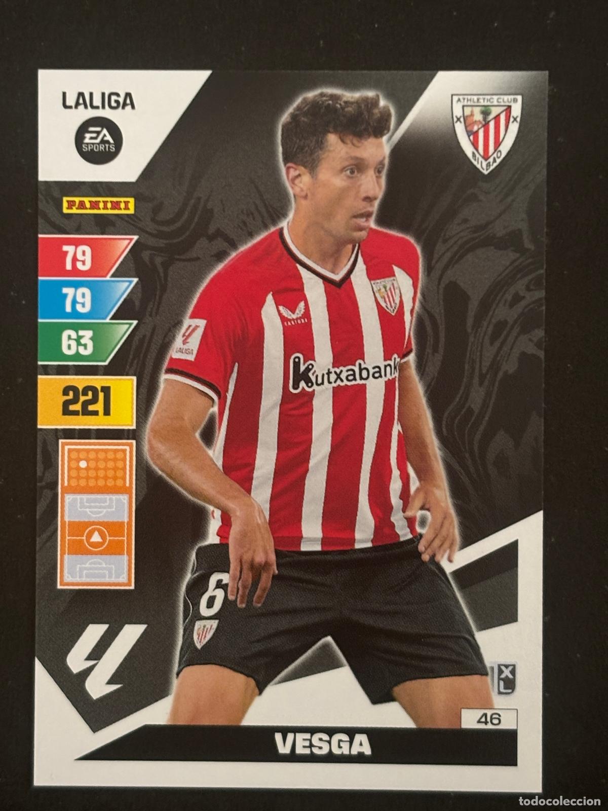 Cromos de Futebol: 46 VESGA AT BILBAO ADRENALYN XL LALIGA EA SPORTS 23-24 2023-2024 PANINI