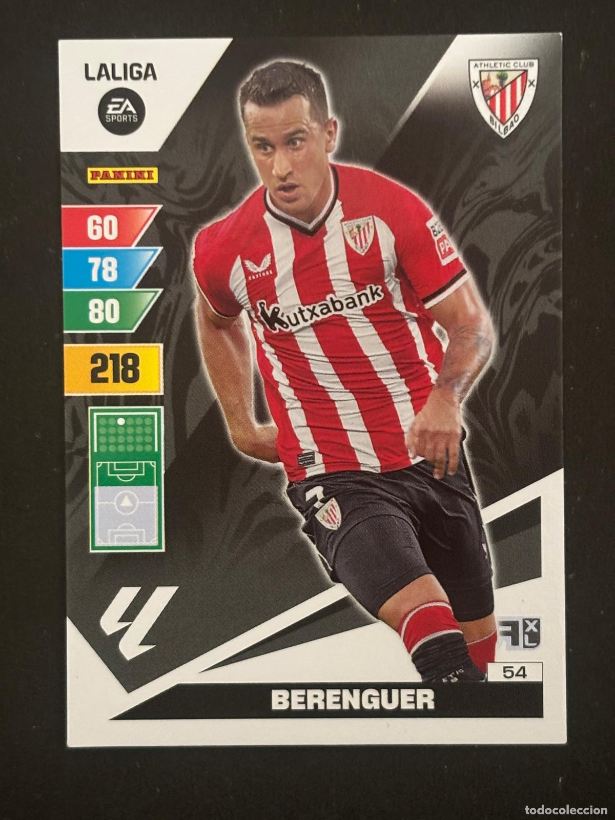 Cromos de Futebol: 54 BERENGUER AT BILBAO ADRENALYN XL LALIGA EA SPORTS 23-24 2023-2024 PANINI
