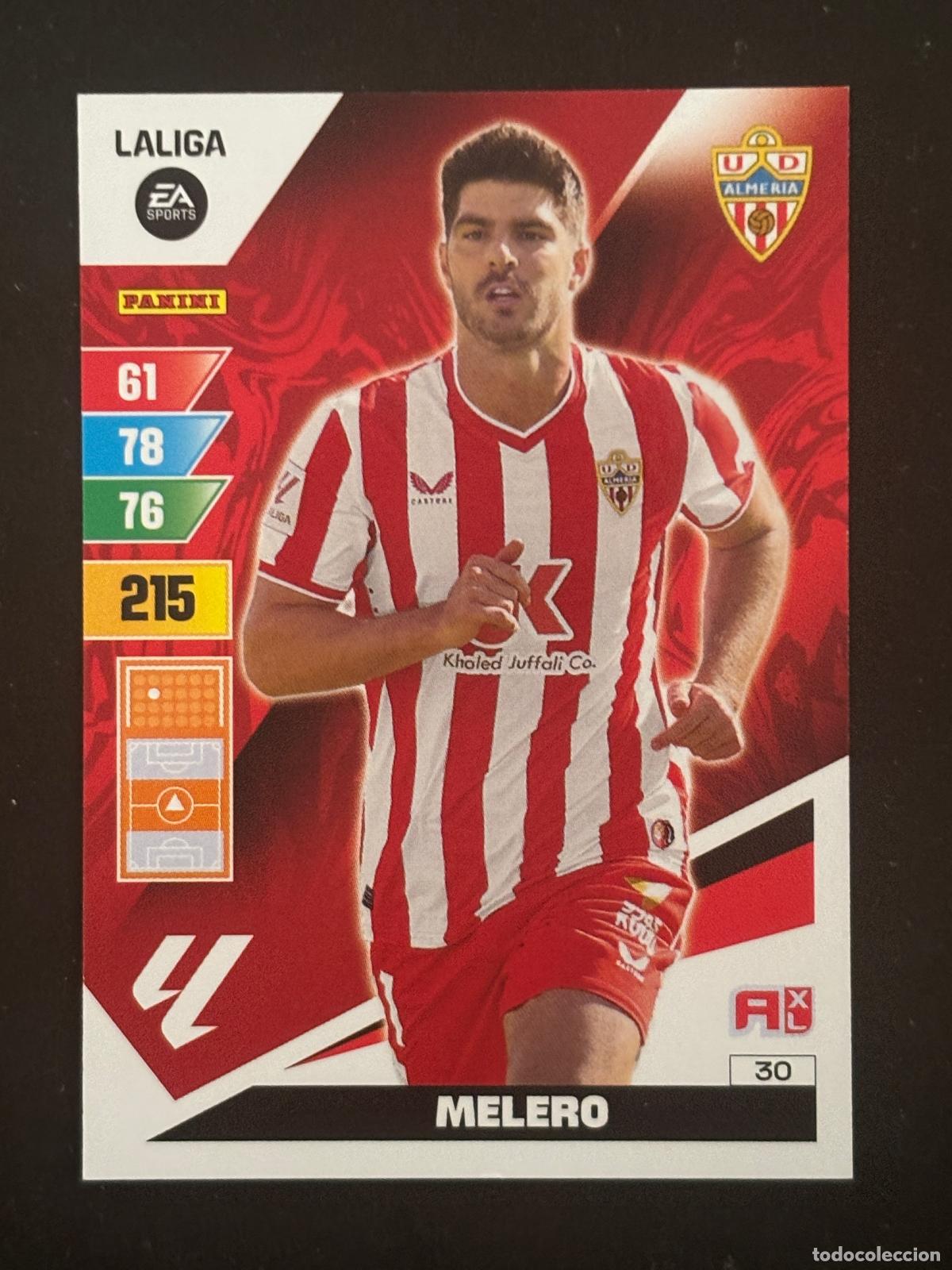 Cromos de Futebol: 30 MELERO ALMERIA ADRENALYN XL LALIGA EA SPORTS 23-24 2023-2024 PANINI