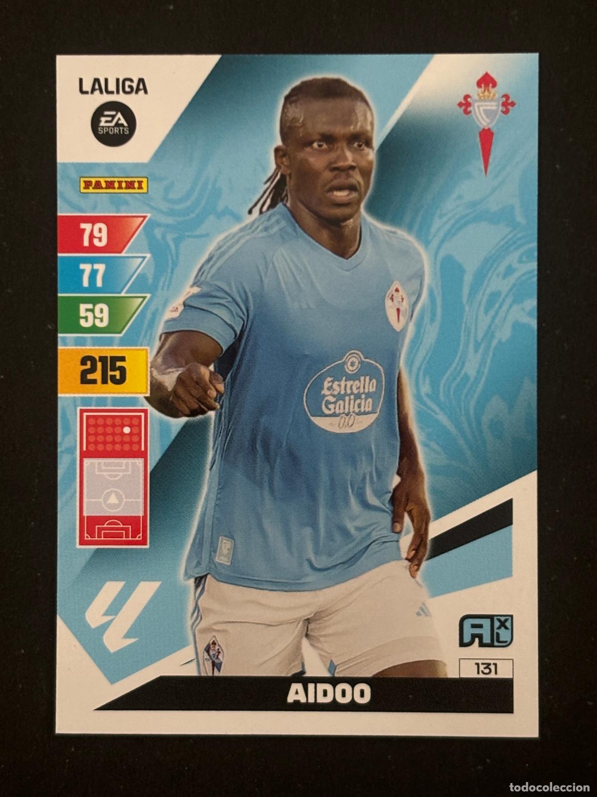 Figurine di Calcio: 131 AIDOO CELTA ADRENALYN XL LALIGA EA SPORTS 23-24 2023-2024 PANINI