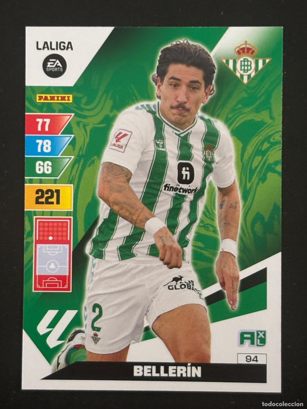 Figurine di Calcio: 94 BELLER&Iacute;N BETIS ADRENALYN XL LALIGA EA SPORTS 23-24 2023-2024 PANINI
