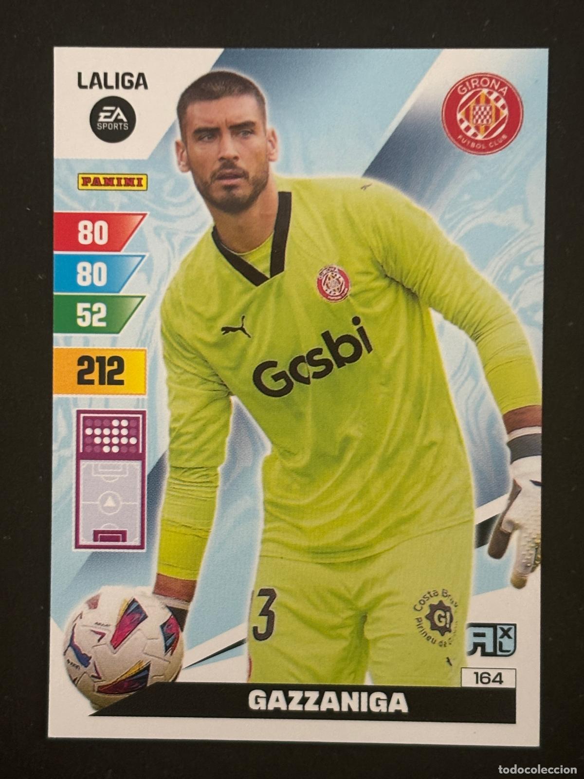 Figurine di Calcio: 164 GAZZANIGA GIRONA ADRENALYN XL LALIGA EA SPORTS 23-24 2023-2024 PANINI