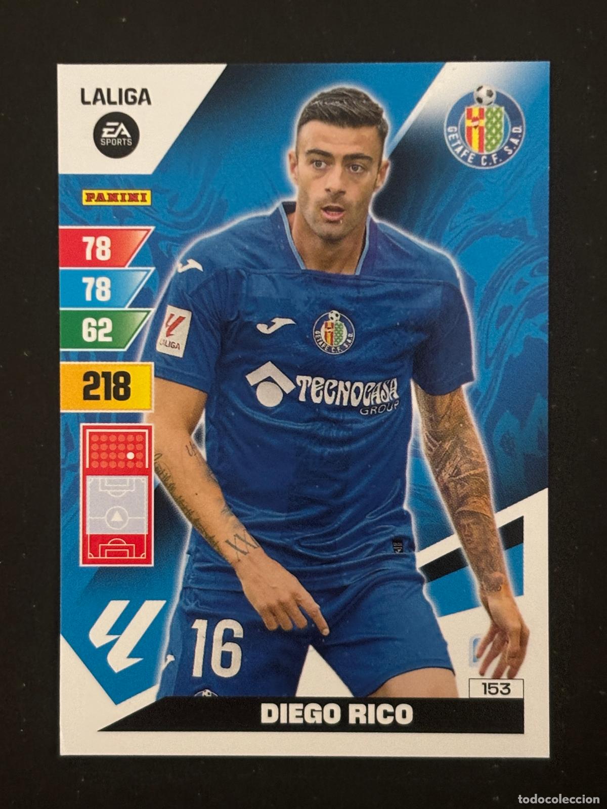 Figurine di Calcio: 153 DIEGO RICO GETAFE ADRENALYN XL LALIGA EA SPORTS 23-24 2023-2024 PANINI