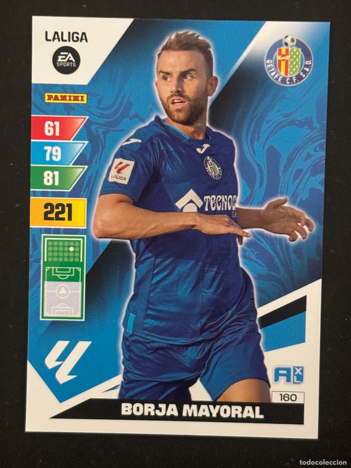 Figurine di Calcio: 160 BORJA MAYORAL GETAFE ADRENALYN XL LALIGA EA SPORTS 23-24 2023-2024 PANINI