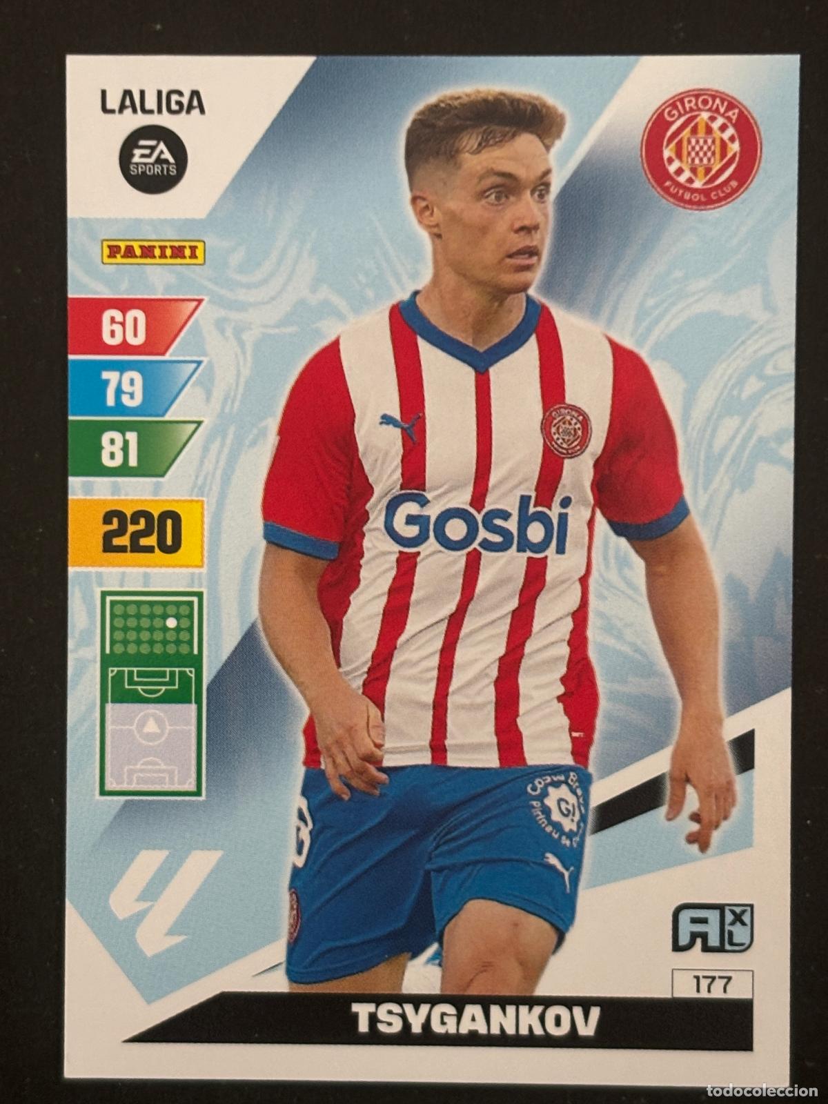 Figurine di Calcio: 177 TSYGANKOV GIRONA ADRENALYN XL LALIGA EA SPORTS 23-24 2023-2024 PANINI