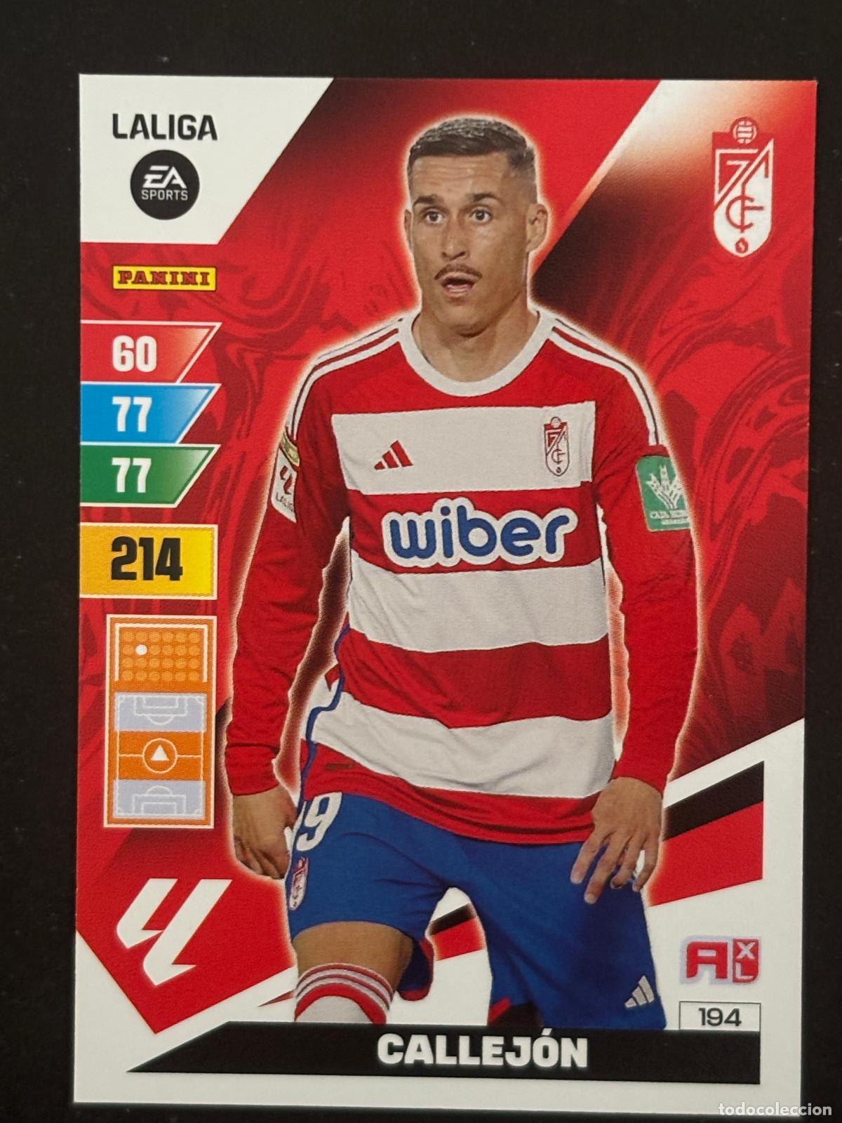 Figurine di Calcio: 194 CALLEJ&Oacute;N GRANADA ADRENALYN XL LALIGA EA SPORTS 23-24 2023-2024 PANINI