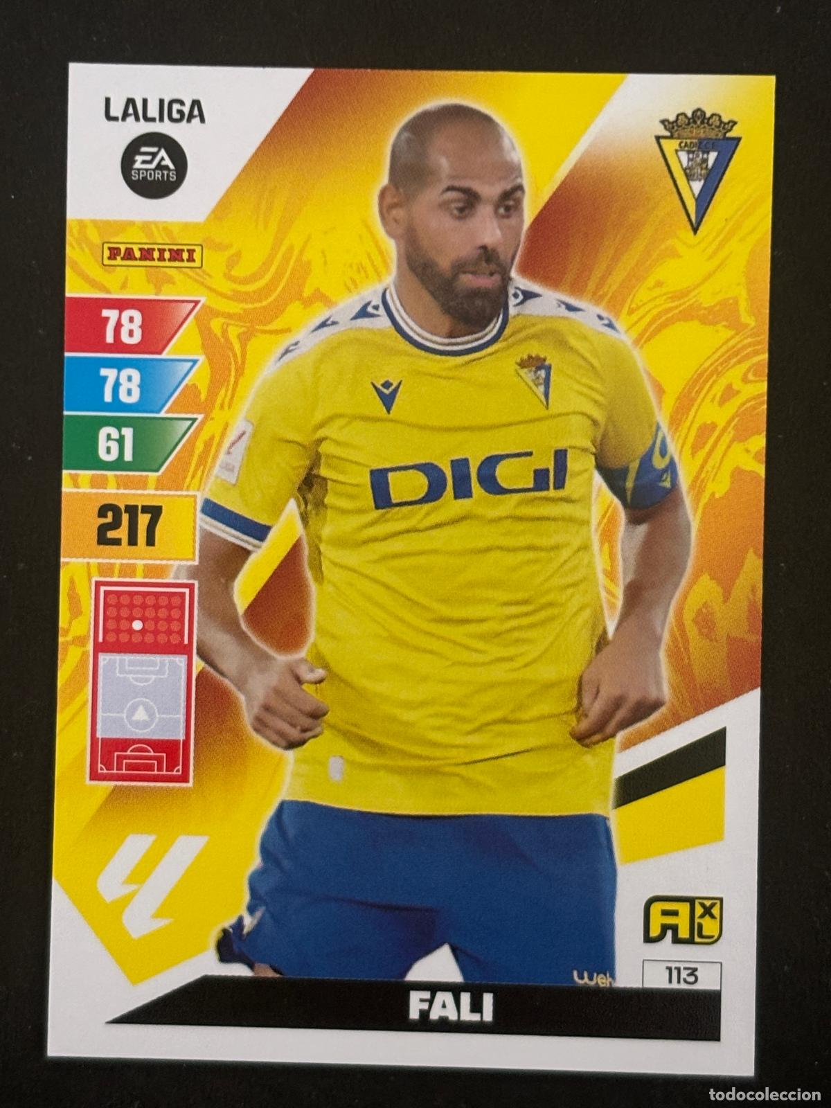 Figurine di Calcio: 113 FALI CADIZ ADRENALYN XL LALIGA EA SPORTS 23-24 2023-2024 PANINI