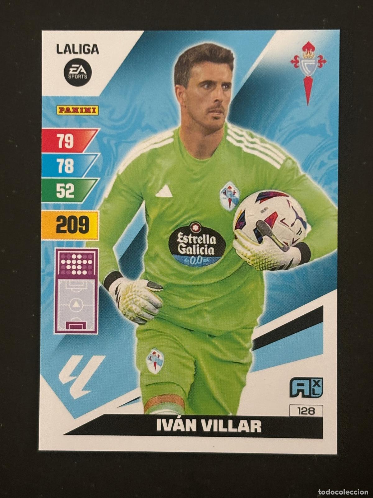 Figurine di Calcio: 128 IV&Aacute;N VILLAR CELTA ADRENALYN XL LALIGA EA SPORTS 23-24 2023-2024 PANINI