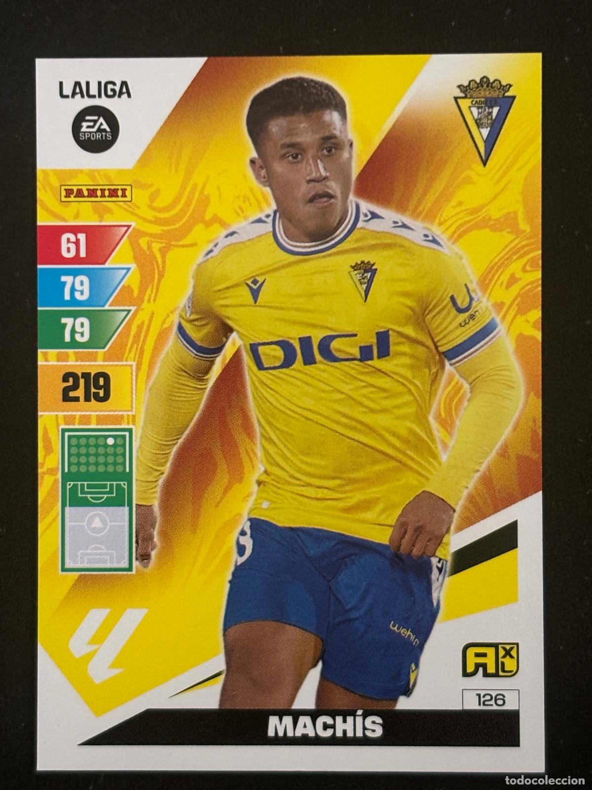 Football Stickers: 126 MACH&Iacute;S CADIZ ADRENALYN XL LALIGA EA SPORTS 23-24 2023-2024 PANINI