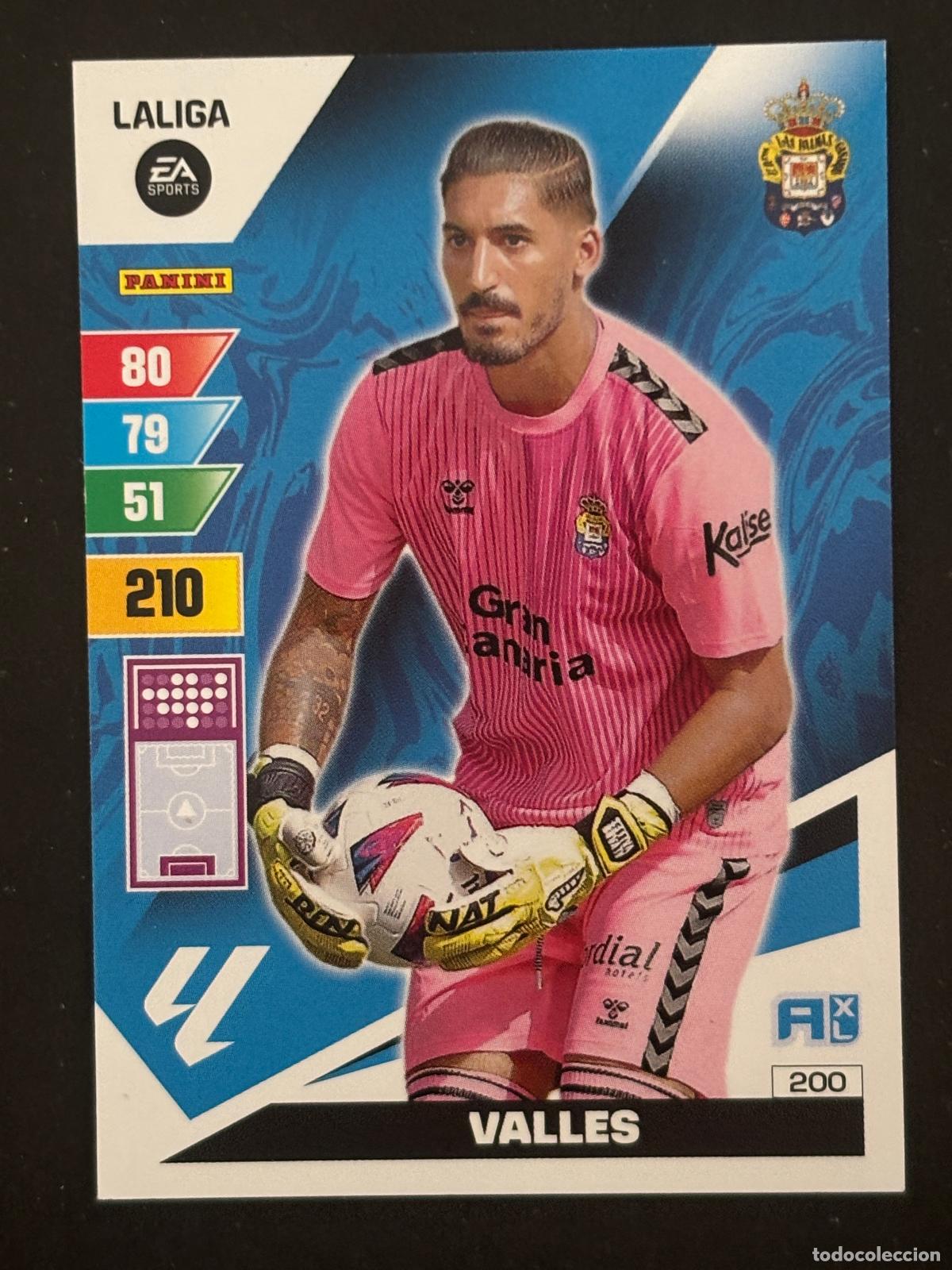 Football Stickers: 200 VALLES LAS PALMAS ADRENALYN XL LALIGA EA SPORTS 23-24 2023-2024 PANINI