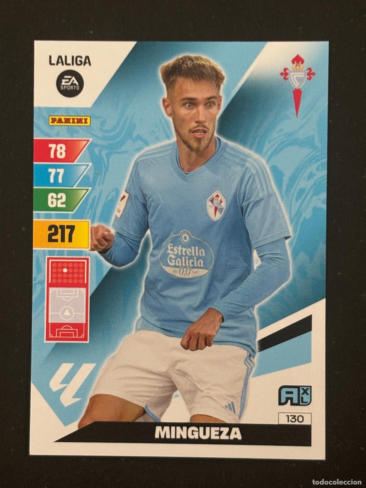 Figurine di Calcio: 130 MINGUEZA CELTA ADRENALYN XL LALIGA EA SPORTS 23-24 2023-2024 PANINI