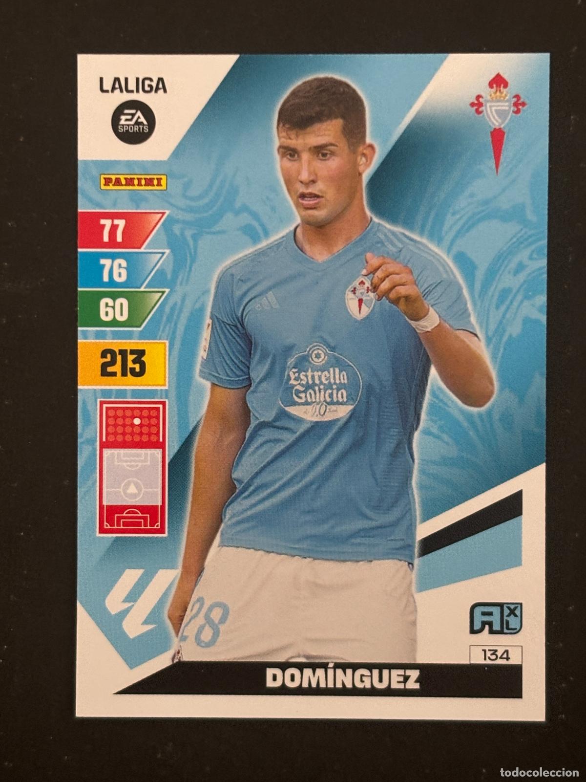 Figurine di Calcio: 134 DOM&Iacute;NGUEZ CELTA ADRENALYN XL LALIGA EA SPORTS 23-24 2023-2024 PANINI