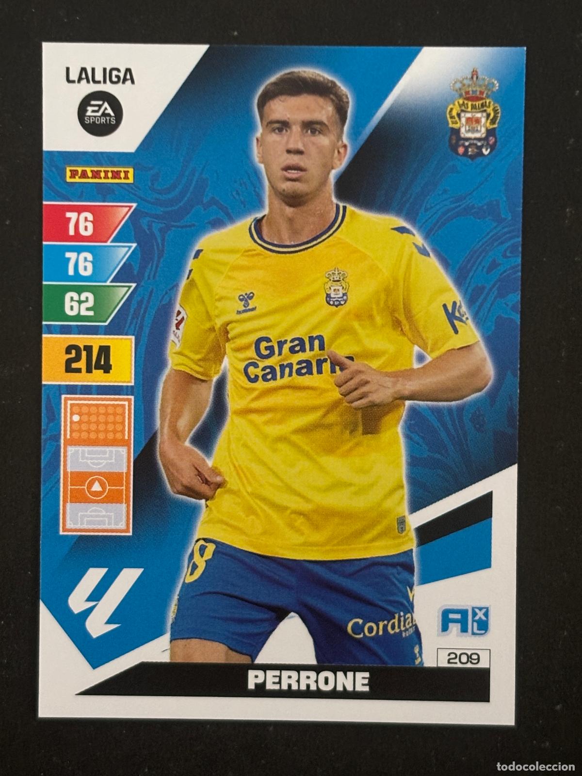 Figurine di Calcio: 209 PERRONE LAS PALMAS ADRENALYN XL LALIGA EA SPORTS 23-24 2023-2024 PANINI