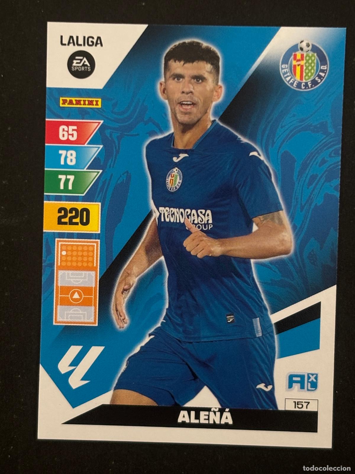 Figurine di Calcio: 157 ALE&Ntilde;&Aacute; GETAFE ADRENALYN XL LALIGA EA SPORTS 23-24 2023-2024 PANINI