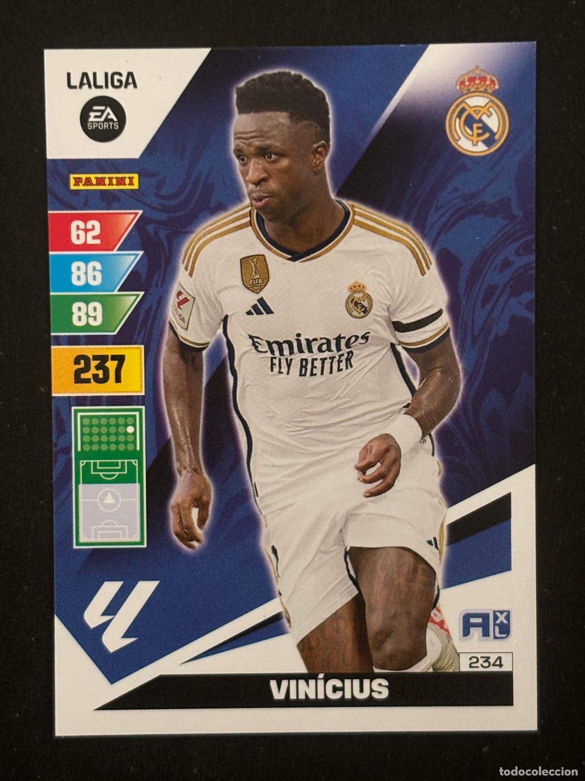 Figurine di Calcio: 234 VIN&Iacute;CIUS REAL MADRID ADRENALYN XL LALIGA EA SPORTS 23-24 2023-2024 PANINI