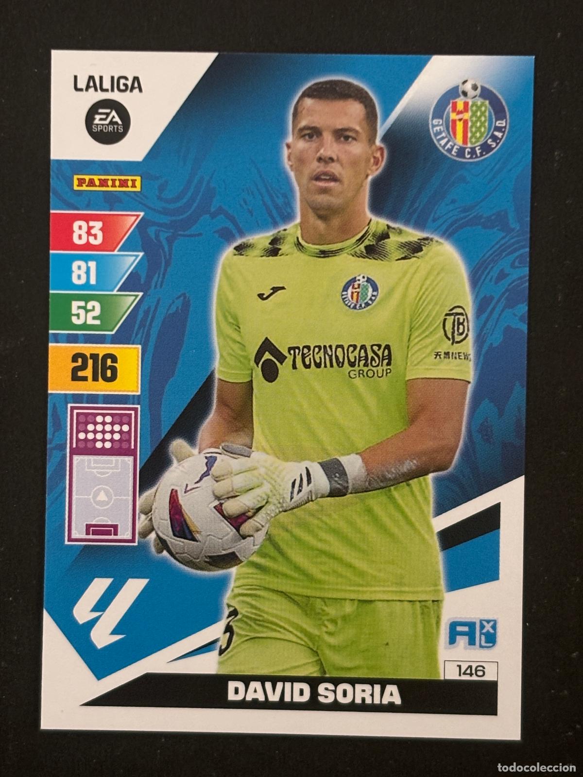 Figurine di Calcio: 146 DAVID SORIA GETAFE ADRENALYN XL LALIGA EA SPORTS 23-24 2023-2024 PANINI
