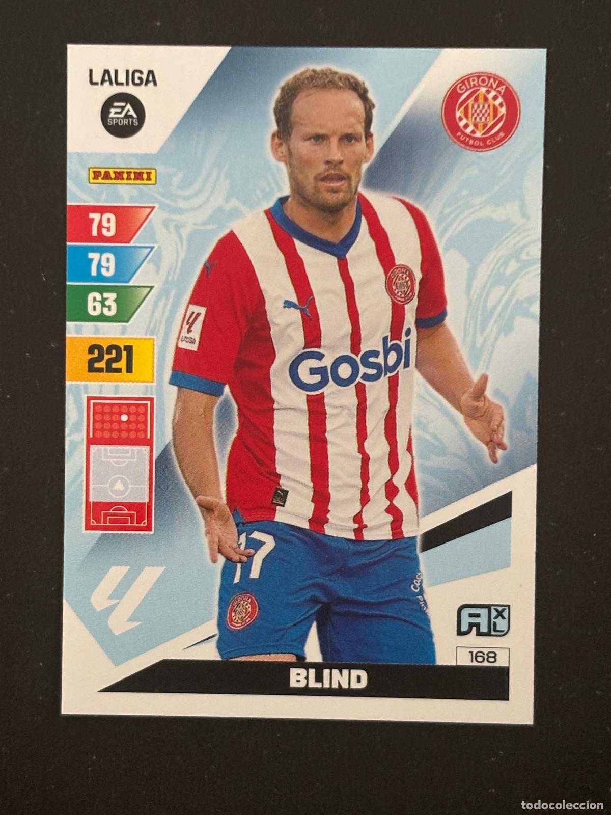 Figurine di Calcio: 168 BLIND GIRONA ADRENALYN XL LALIGA EA SPORTS 23-24 2023-2024 PANINI