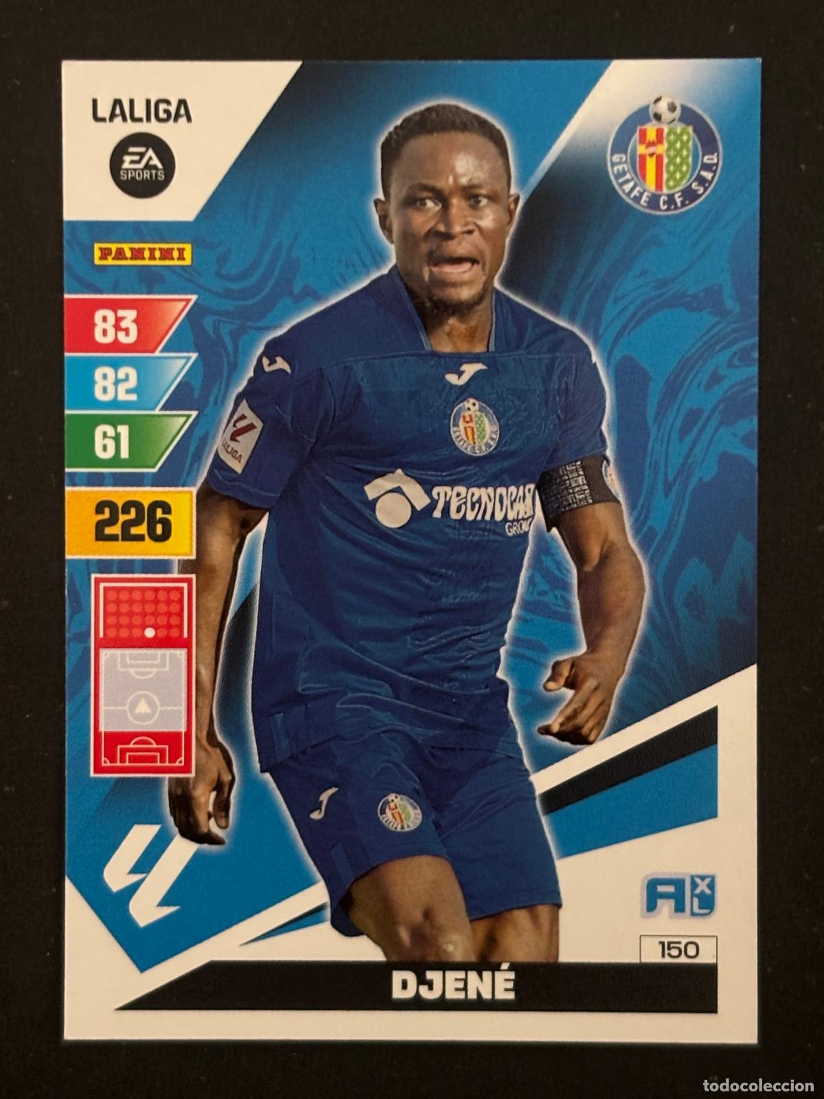 Figurine di Calcio: 150 DJEN&Eacute; GETAFE ADRENALYN XL LALIGA EA SPORTS 23-24 2023-2024 PANINI