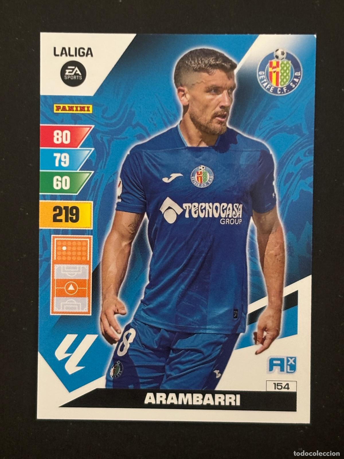 Figurine di Calcio: 154 ARAMBARRI GETAFE ADRENALYN XL LALIGA EA SPORTS 23-24 2023-2024 PANINI