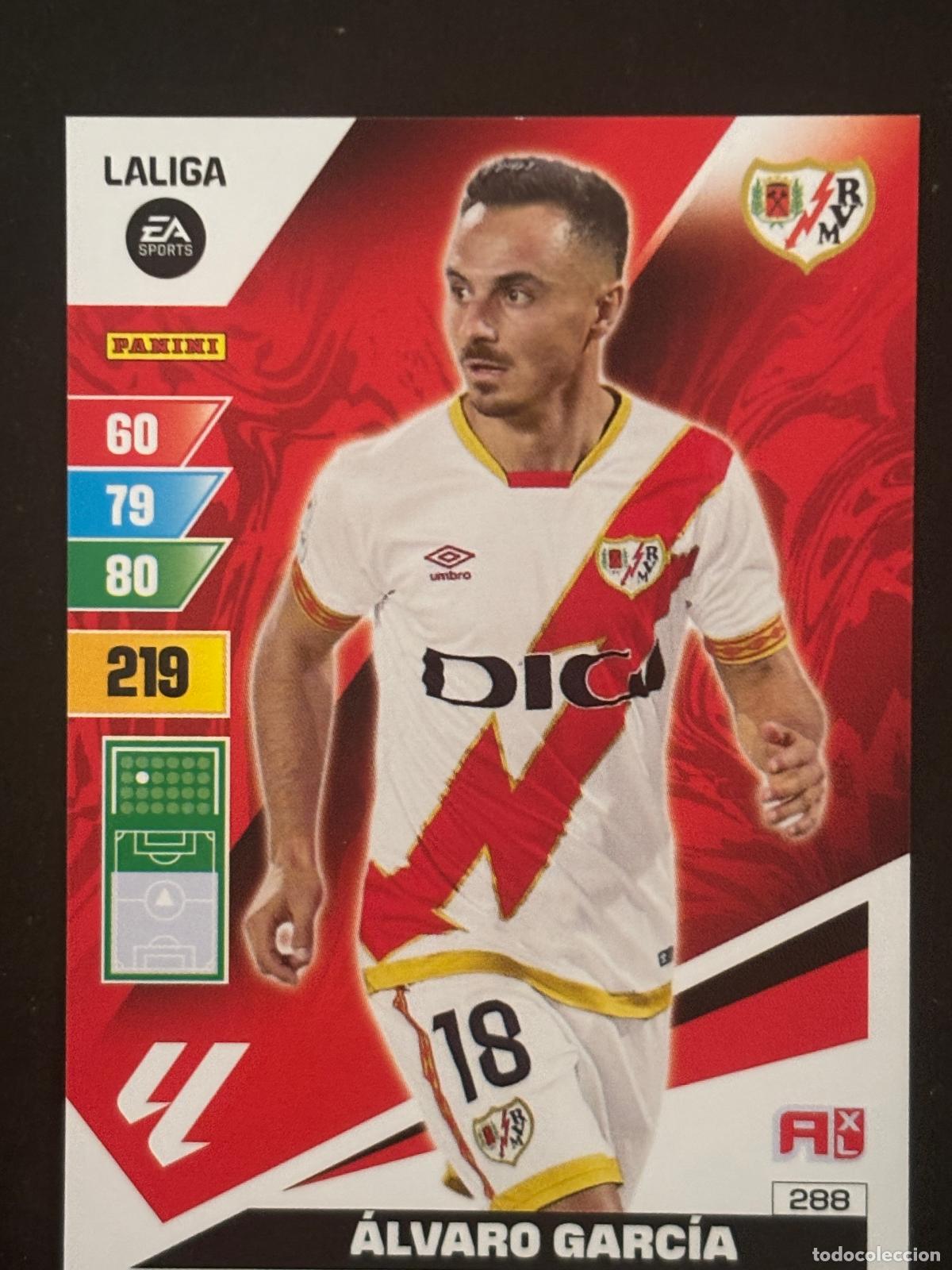 Figurine di Calcio: 288 &Aacute;LVARO GARC&Iacute;A RAYO ADRENALYN XL LALIGA EA SPORTS 23-24 2023-2024 PANINI