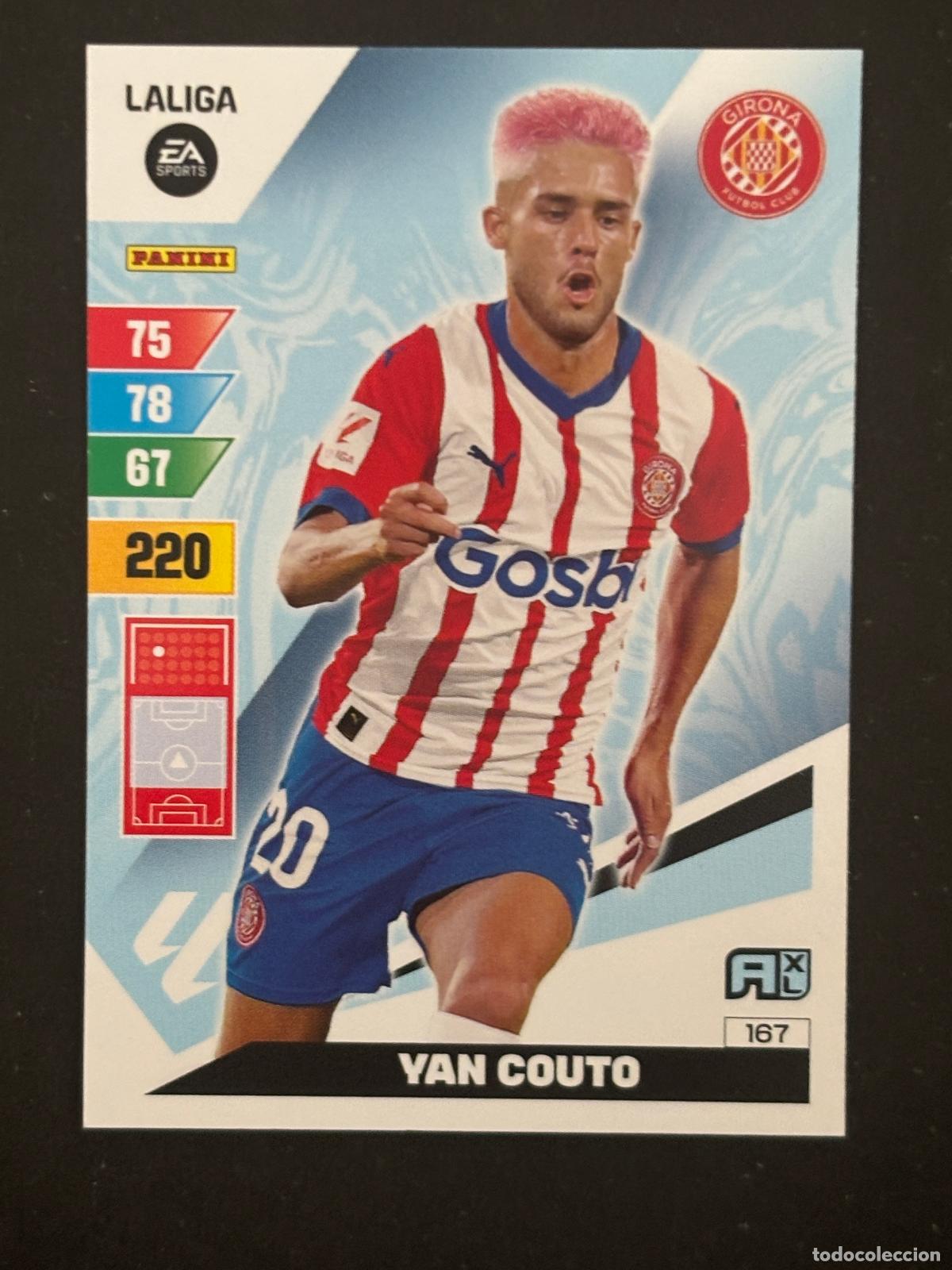 Cartes &agrave; collectionner de Football: 167 YAN COUTO GIRONA ADRENALYN XL LALIGA EA SPORTS 23-24 2023-2024 PANINI