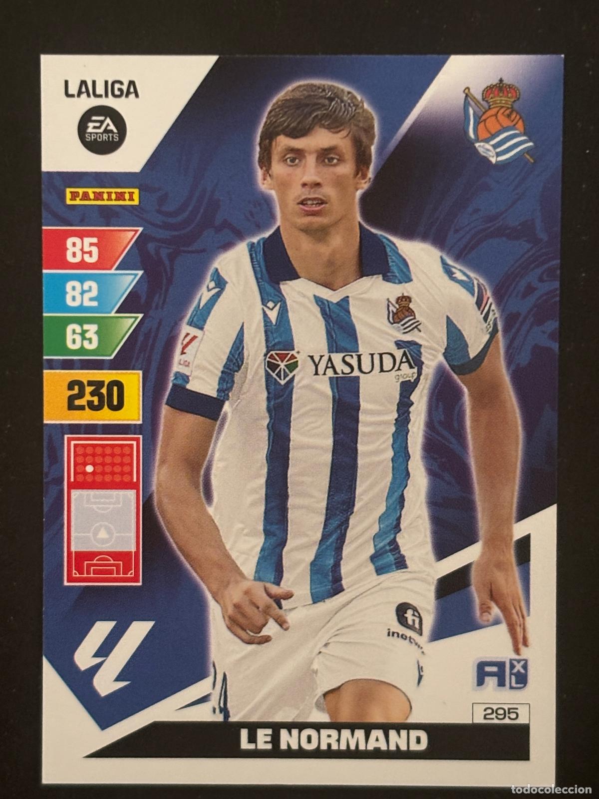 Cartes &agrave; collectionner de Football: 295 LE NORMAND REAL SOCIEDAD ADRENALYN XL LALIGA EA SPORTS 23-24 2023-2024 PANINI