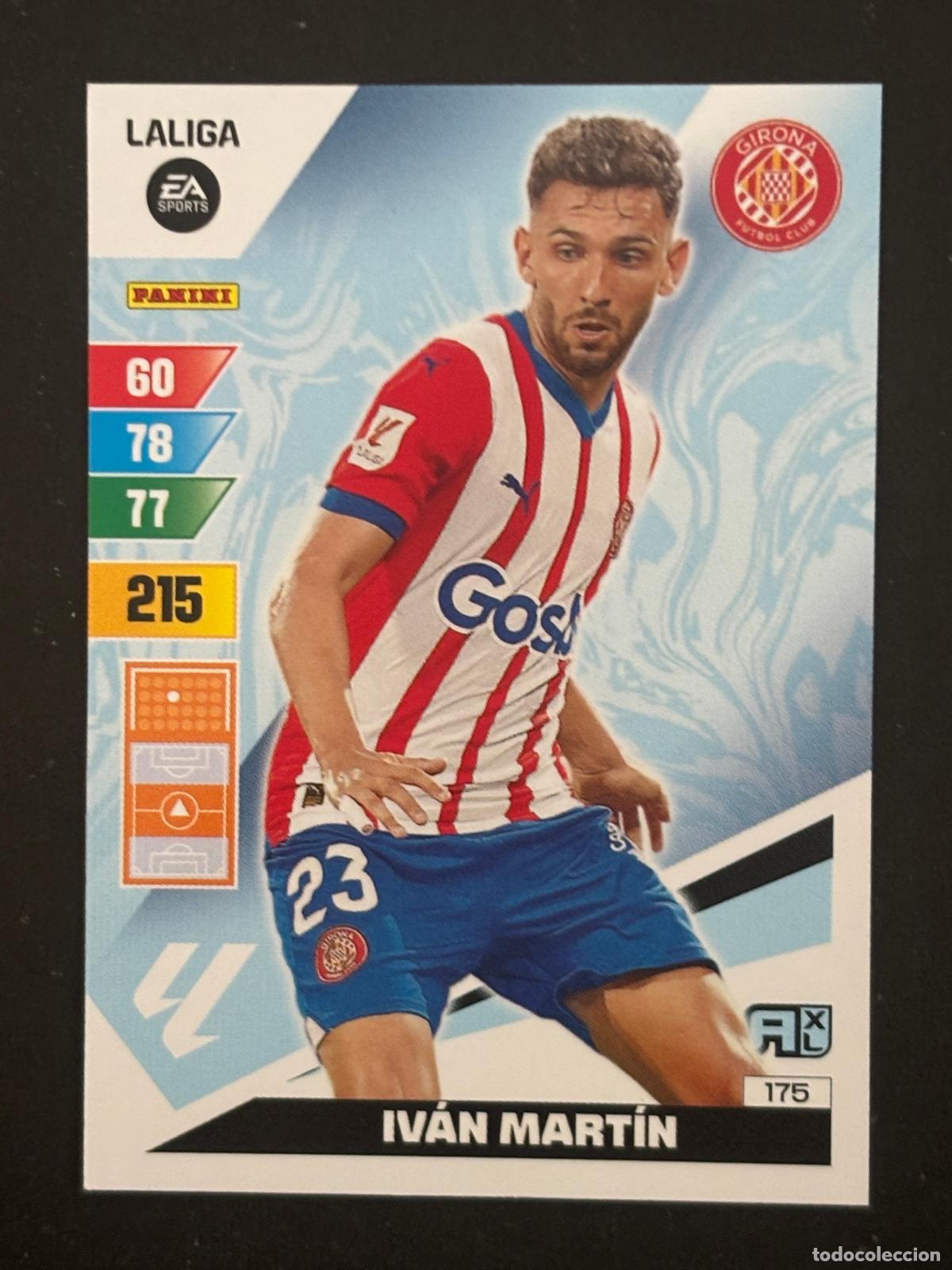 Football Stickers: 175 IV&Aacute;N MART&Iacute;N GIRONA ADRENALYN XL LALIGA EA SPORTS 23-24 2023-2024 PANINI