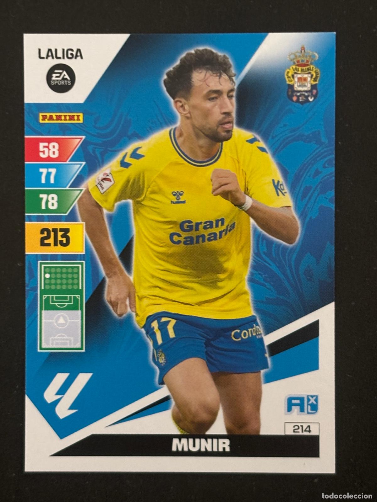 Cromos de Futebol: 214 MUNIR LAS PALMAS ADRENALYN XL LALIGA EA SPORTS 23-24 2023-2024 PANINI