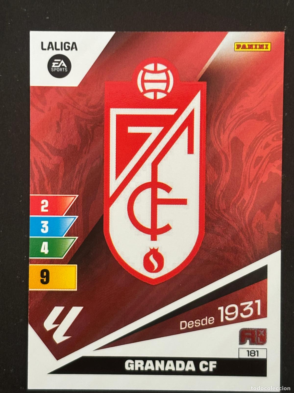 Cromos de Futebol: 181 ESCUDO GRANADA ADRENALYN XL LALIGA EA SPORTS 23-24 2023-2024 PANINI