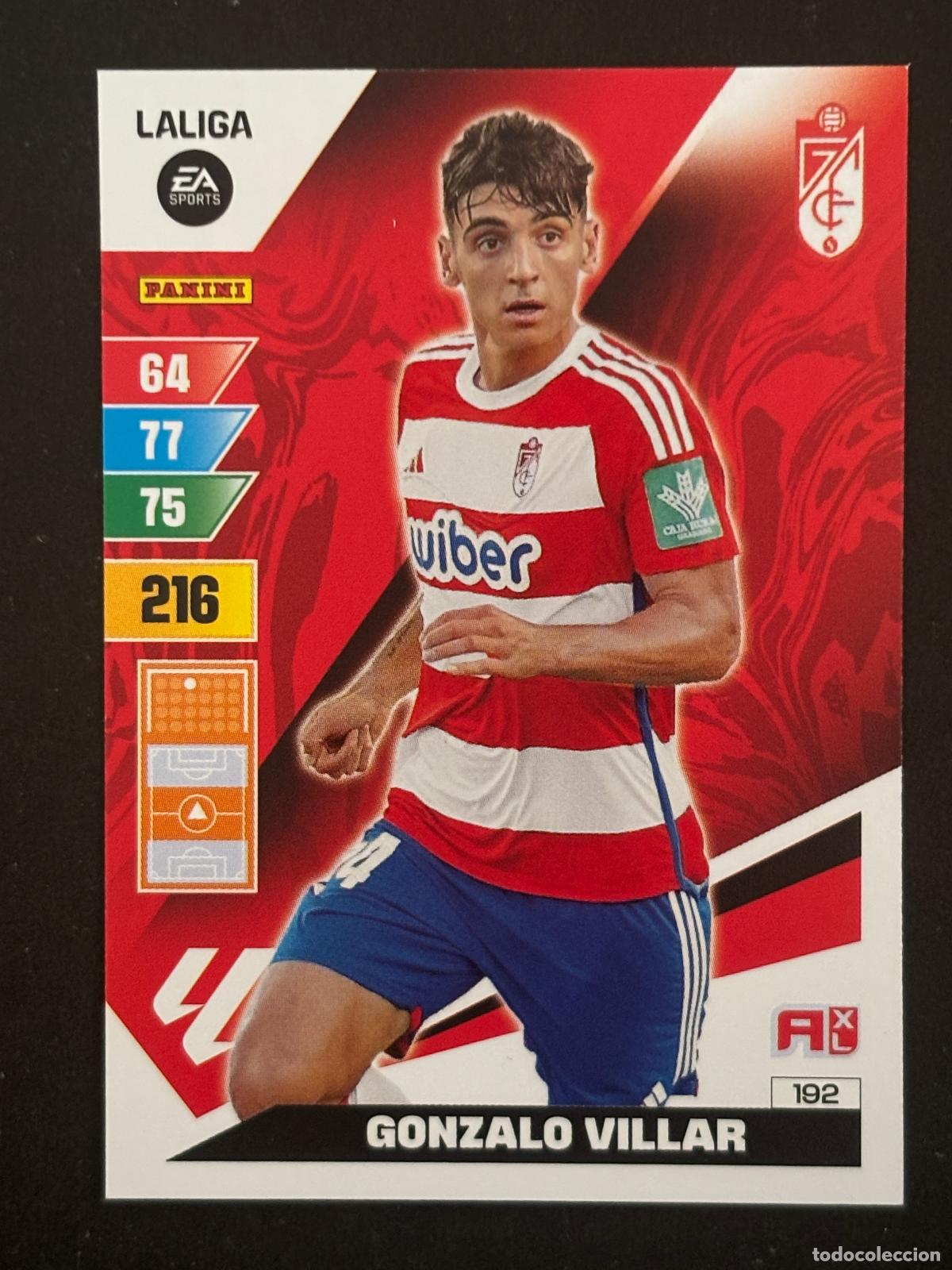 Cromos de Futebol: 192 GONZALO VILLAR GRANADA ADRENALYN XL LALIGA EA SPORTS 23-24 2023-2024 PANINI