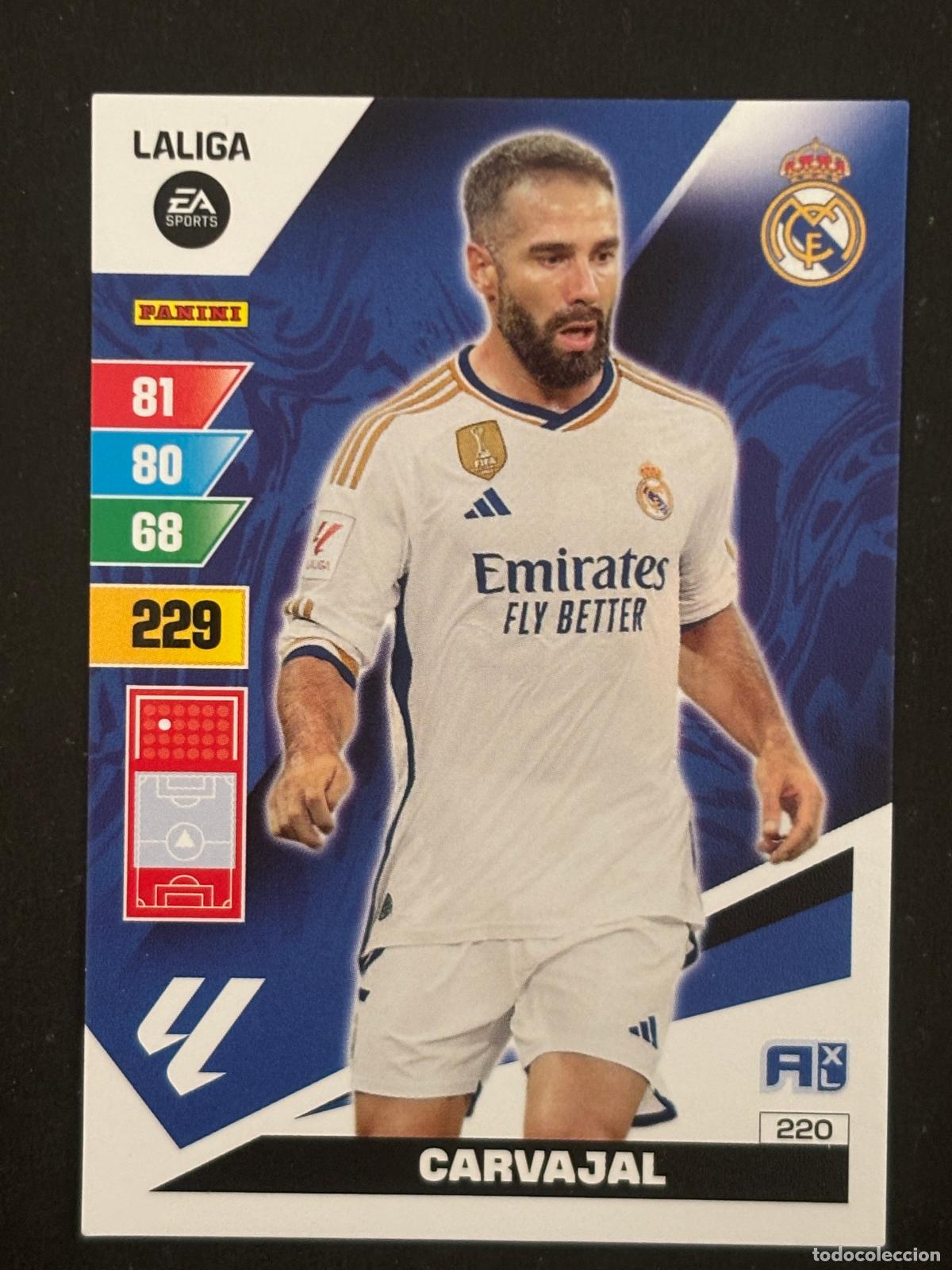 Cromos de Futebol: 220 CARVAJAL REAL MADRID ADRENALYN XL LALIGA EA SPORTS 23-24 2023-2024 PANINI