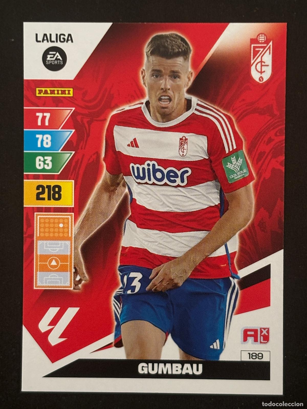 Cromos de Futebol: 189 GUMBAU GRANADA ADRENALYN XL LALIGA EA SPORTS 23-24 2023-2024 PANINI