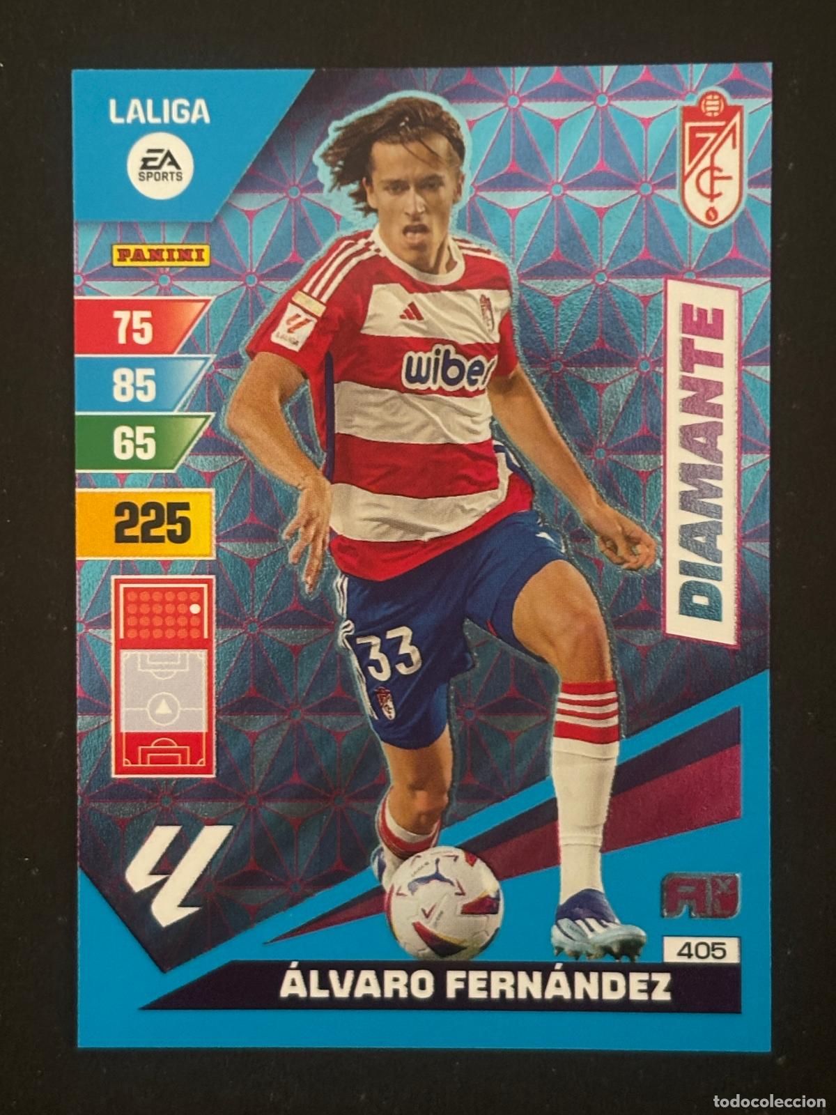 Cromos de Futebol: 405 &Aacute;LVARO FERN&Aacute;NDEZ GRANADA DIAMANTE ADRENALYN XL LALIGA EA SPORTS 23-24 2023-2024 PANINI