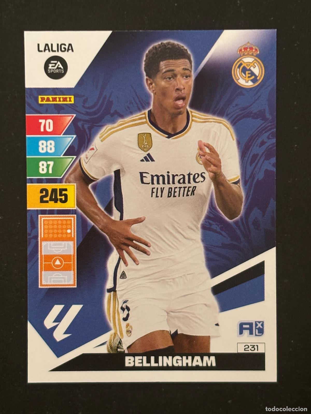 Cromos de Futebol: 231 BELLINGHAM REAL MADRID ADRENALYN XL LALIGA EA SPORTS 23-24 2023-2024 PANINI