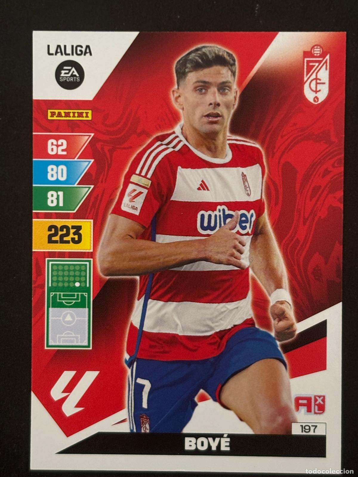 Cromos de Futebol: 197 BOY&Eacute; GRANADA ADRENALYN XL LALIGA EA SPORTS 23-24 2023-2024 PANINI