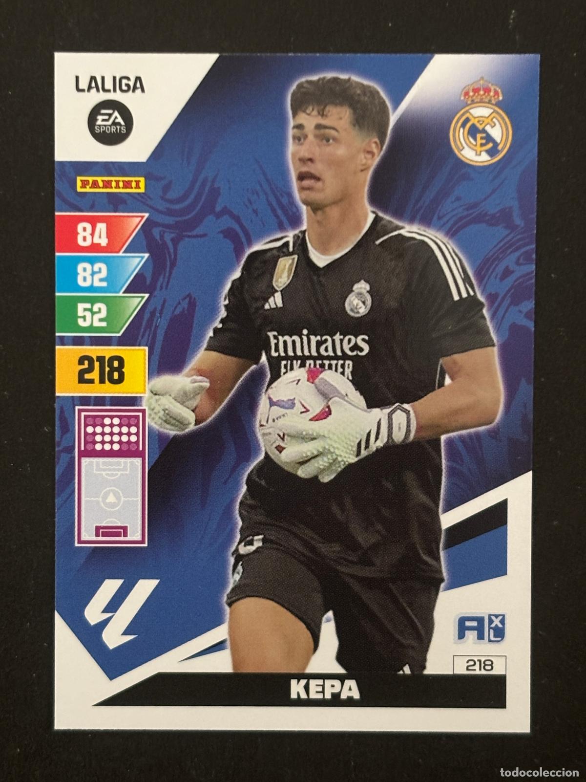 Cartes &agrave; collectionner de Football: 218 KEPA REAL MADRID ADRENALYN XL LALIGA EA SPORTS 23-24 2023-2024 PANINI