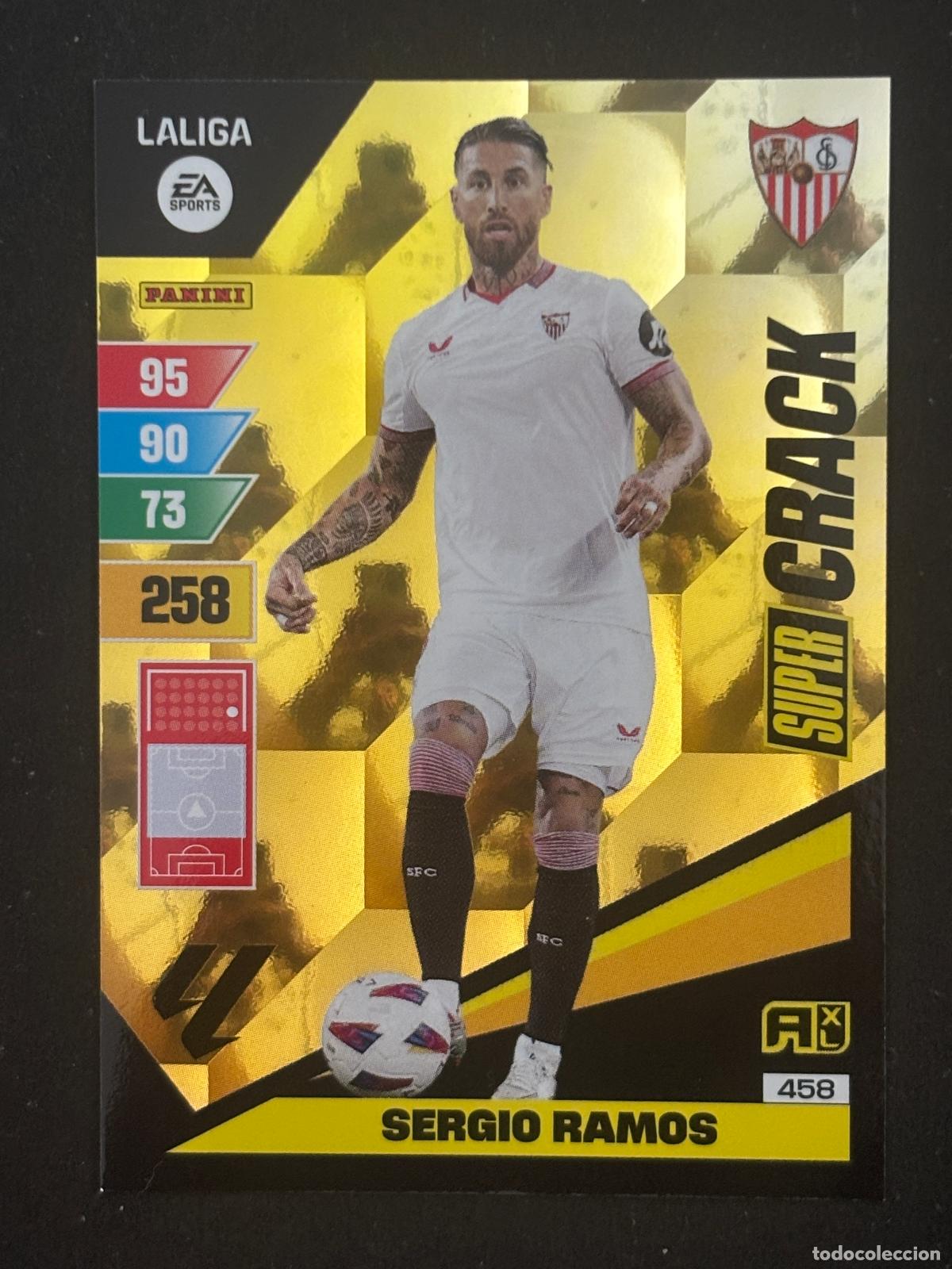 Cromos de Futebol: 458 SERGIO RAMOS SEVILLA SUPER CRACK ADRENALYN XL LALIGA EA SPORTS 23-24 2023-2024 PANINI