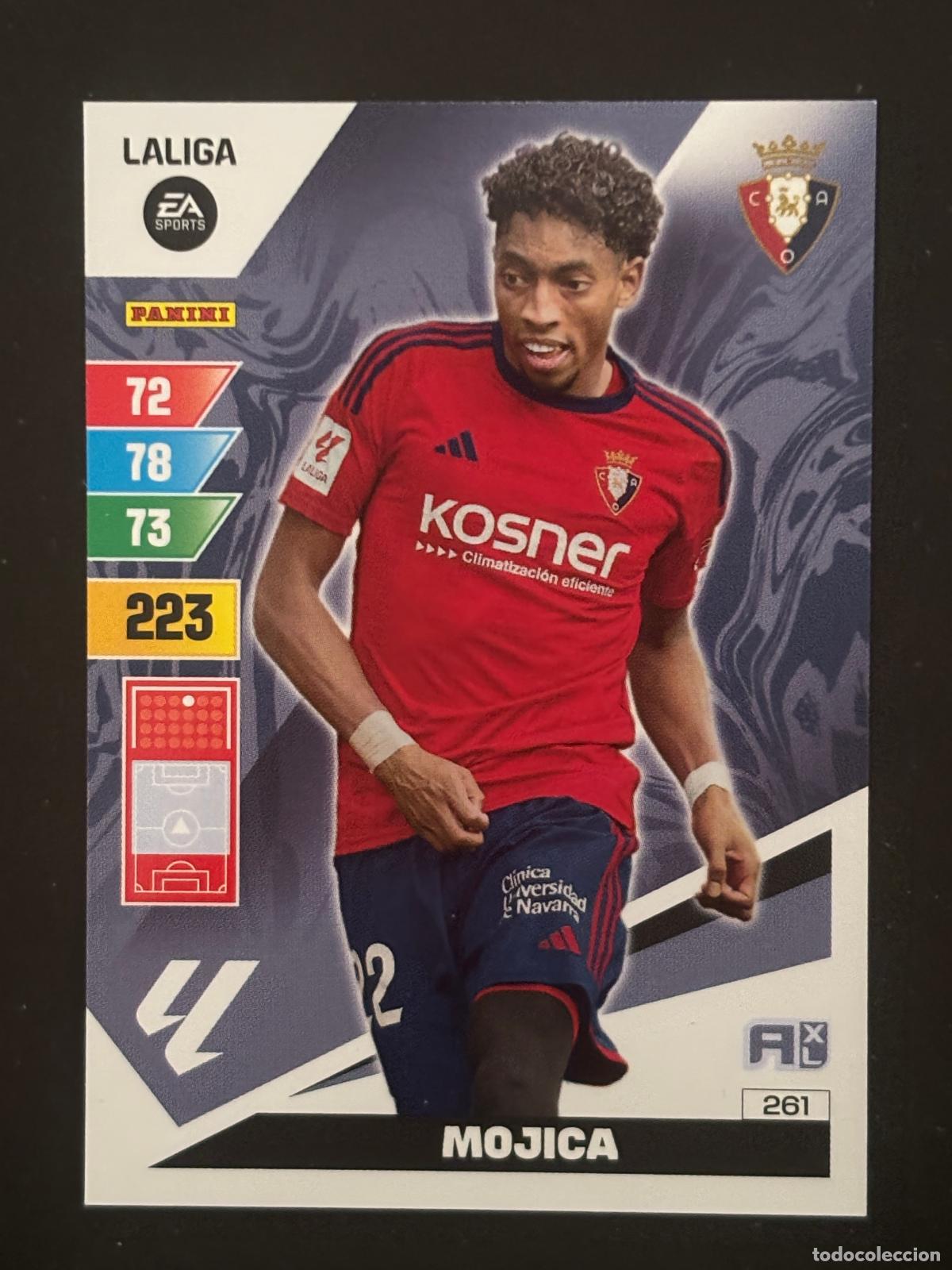 Cromos de Futebol: 261 MOJICA OSASUNA ADRENALYN XL LALIGA EA SPORTS 23-24 2023-2024 PANINI