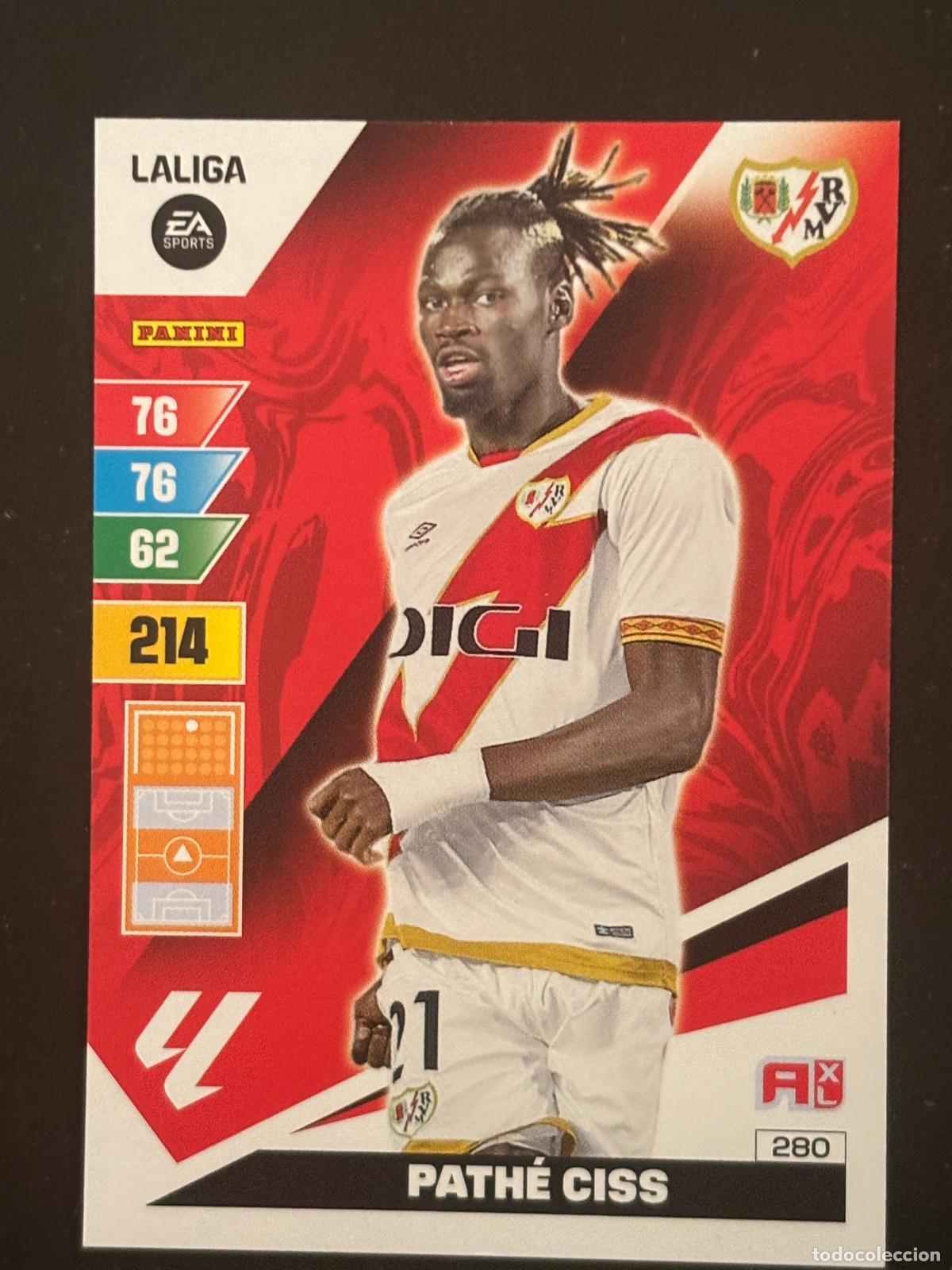 Fu&szlig;ball-Sticker: 280 PATH&Eacute; CISS RAYO ADRENALYN XL LALIGA EA SPORTS 23-24 2023-2024 PANINI