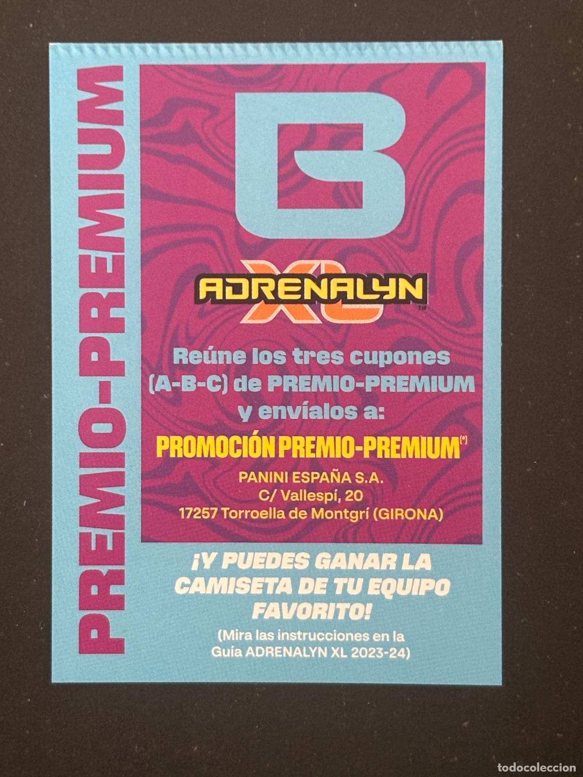 Fu&szlig;ball-Sticker: PREMIO PREMIUM B SOBRE PREMIUM ADRENALYN XL LALIGA EA SPORTS 23-24 2023-2024 PANINI