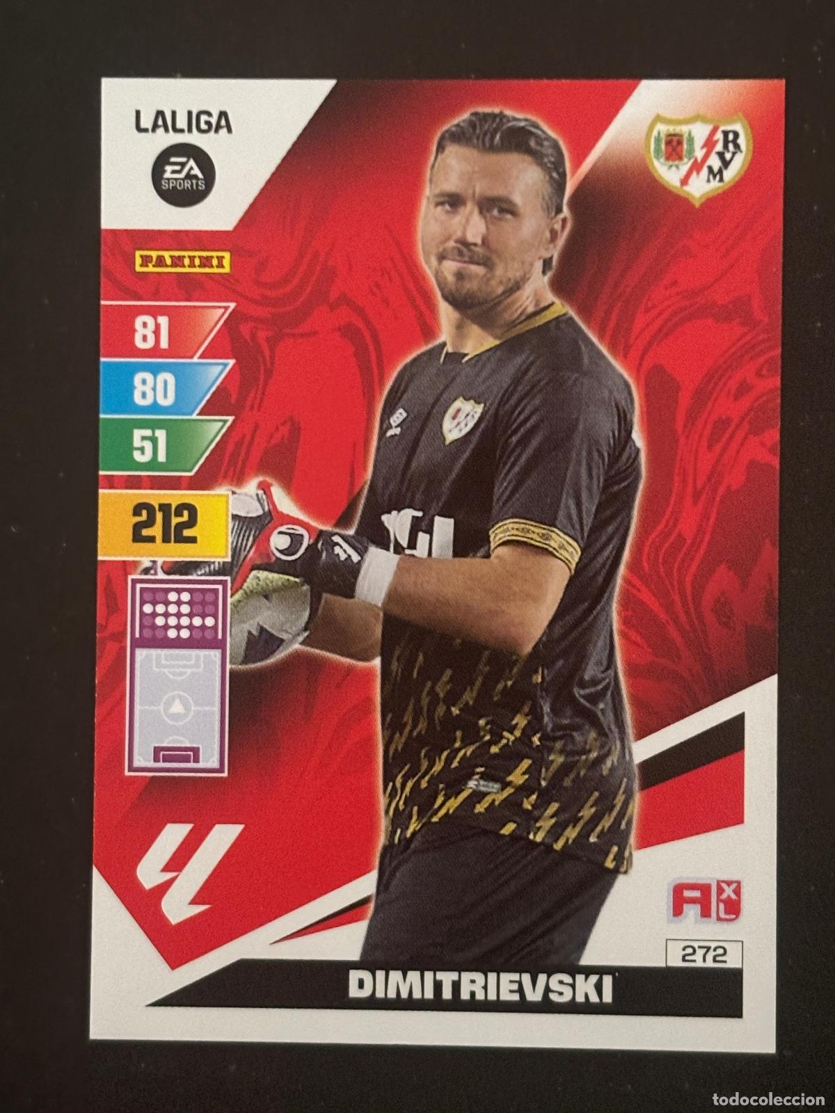 Fu&szlig;ball-Sticker: 272 DIMITRIEVSKI RAYO ADRENALYN XL LALIGA EA SPORTS 23-24 2023-2024 PANINI