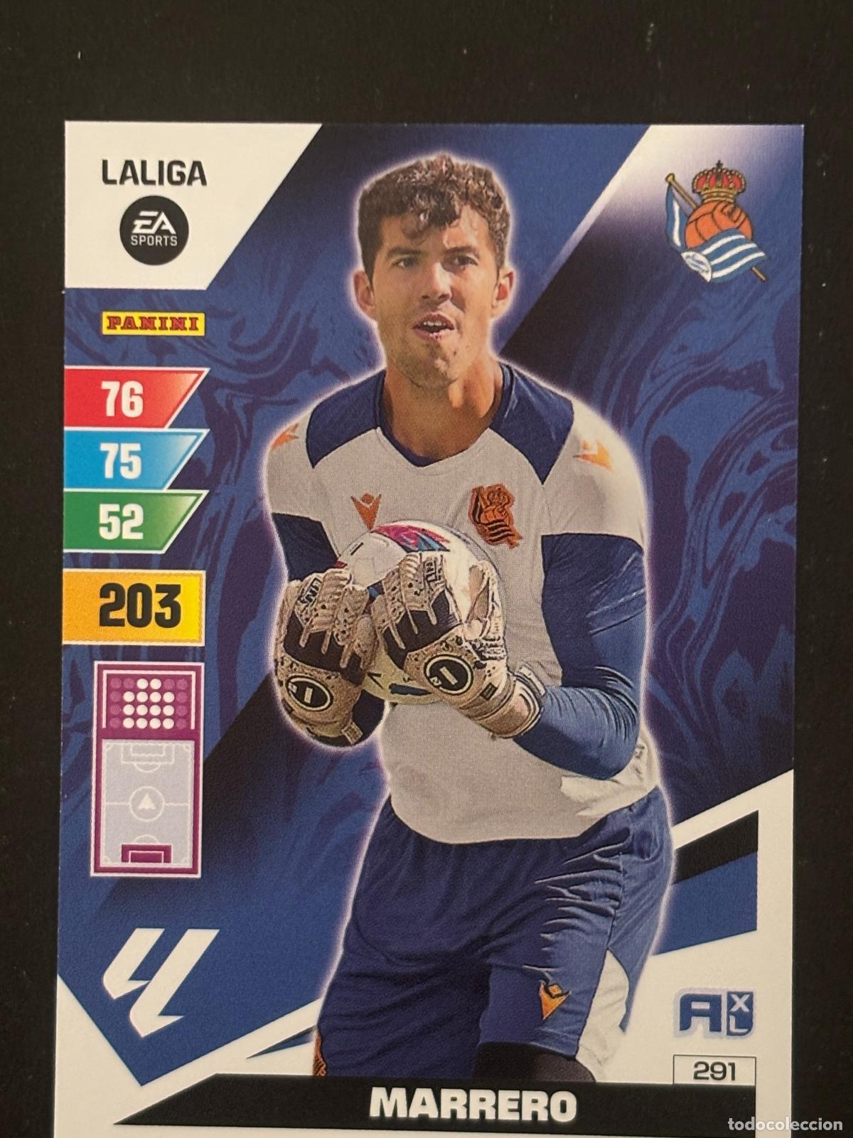 Fu&szlig;ball-Sticker: 291 MARRERO REAL SOCIEDAD ADRENALYN XL LALIGA EA SPORTS 23-24 2023-2024 PANINI