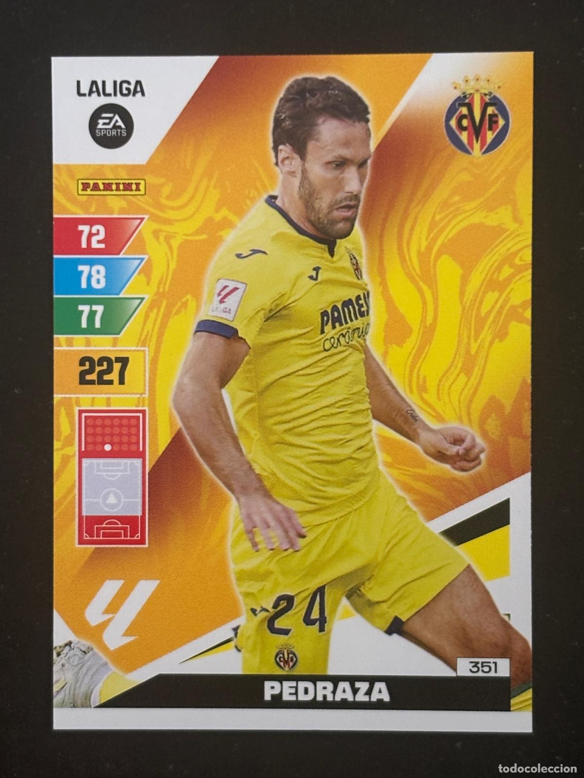 Cromos de f&uacute;tbol: 351 PEDRAZA VILLARREAL ADRENALYN XL LALIGA EA SPORTS 23-24 2023-2024 PANINI