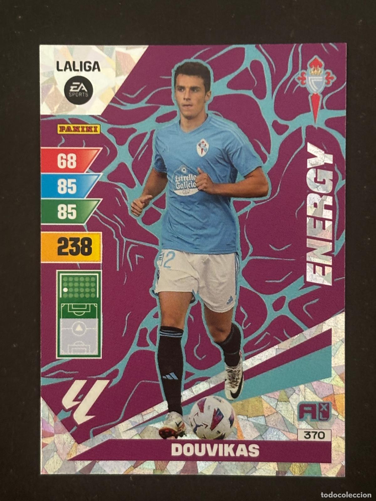 Cromos de f&uacute;tbol: 370 DOUVIKAS CELTA ENERGY ADRENALYN XL LALIGA EA SPORTS 23-24 2023-2024 PANINI