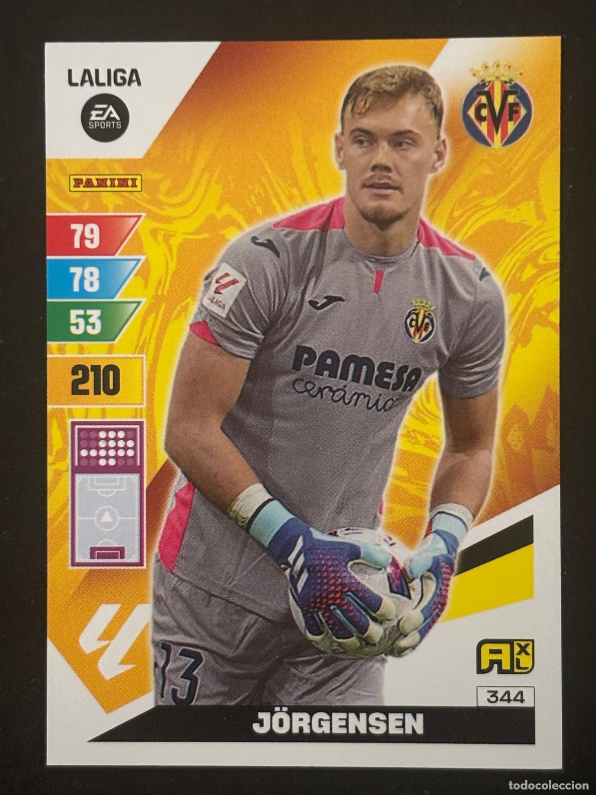 Cromos de f&uacute;tbol: 344 J&Ouml;RGENSEN VILLARREAL ADRENALYN XL LALIGA EA SPORTS 23-24 2023-2024 PANINI