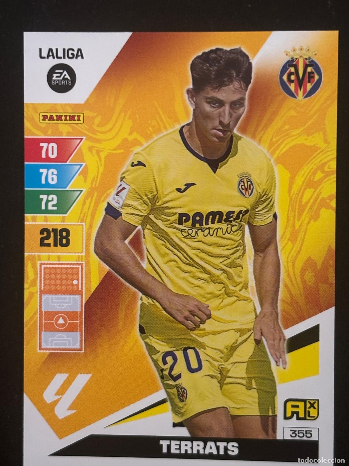 Cromos de Futebol: 355 TERRATS VILLARREAL ADRENALYN XL LALIGA EA SPORTS 23-24 2023-2024 PANINI