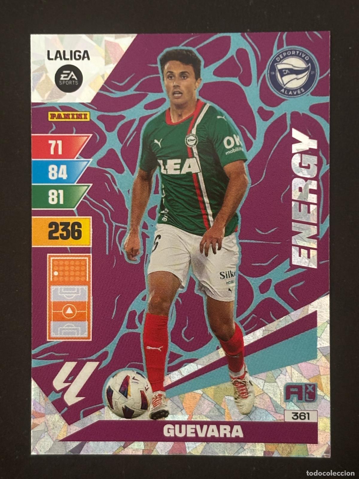 Cromos de Futebol: 361 GUEVARA ALAVES ENERGY ADRENALYN XL LALIGA EA SPORTS 23-24 2023-2024 PANINI