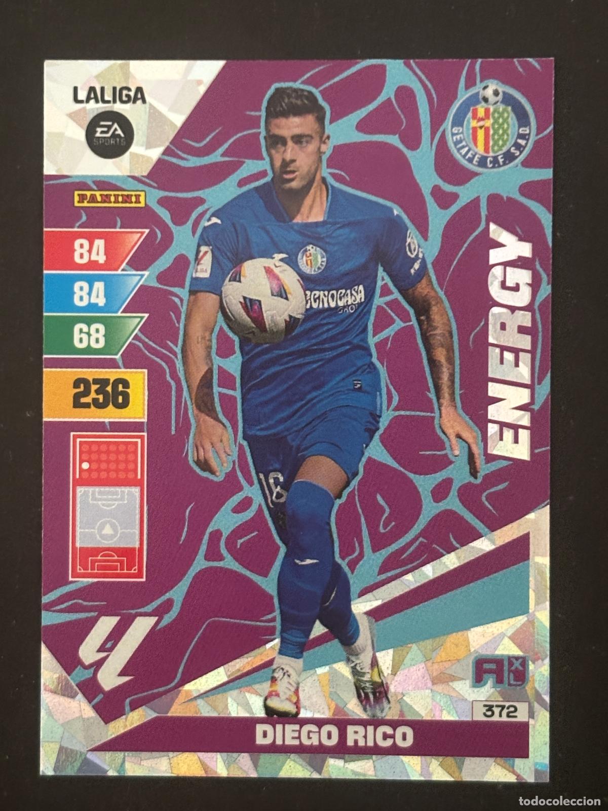 Cromos de Futebol: 372 DIEGO RICO GETAFE ENERGY ADRENALYN XL LALIGA EA SPORTS 23-24 2023-2024 PANINI