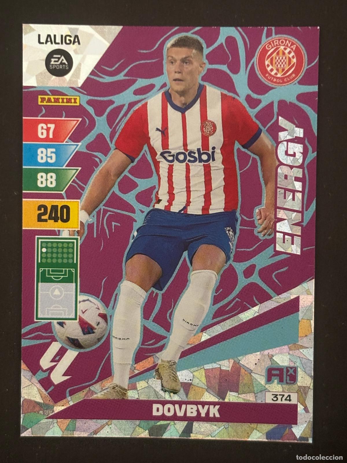 Cromos de Futebol: 374 DOVBYK GIRONA ENERGY ADRENALYN XL LALIGA EA SPORTS 23-24 2023-2024 PANINI