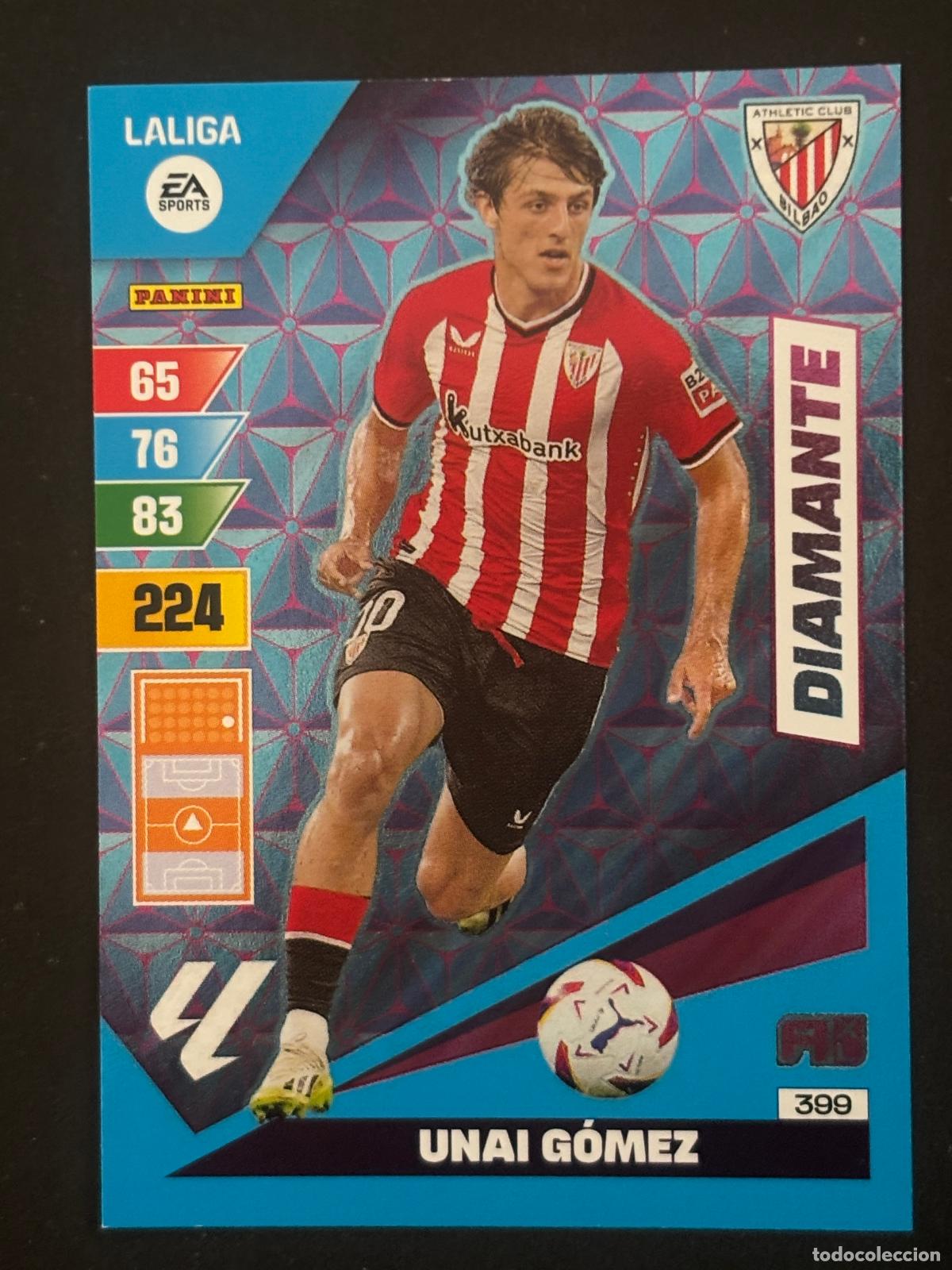 Cromos de Futebol: 399 UNAI G&Oacute;MEZ AT BILBAO DIAMANTE ADRENALYN XL LALIGA EA SPORTS 23-24 2023-2024 PANINI